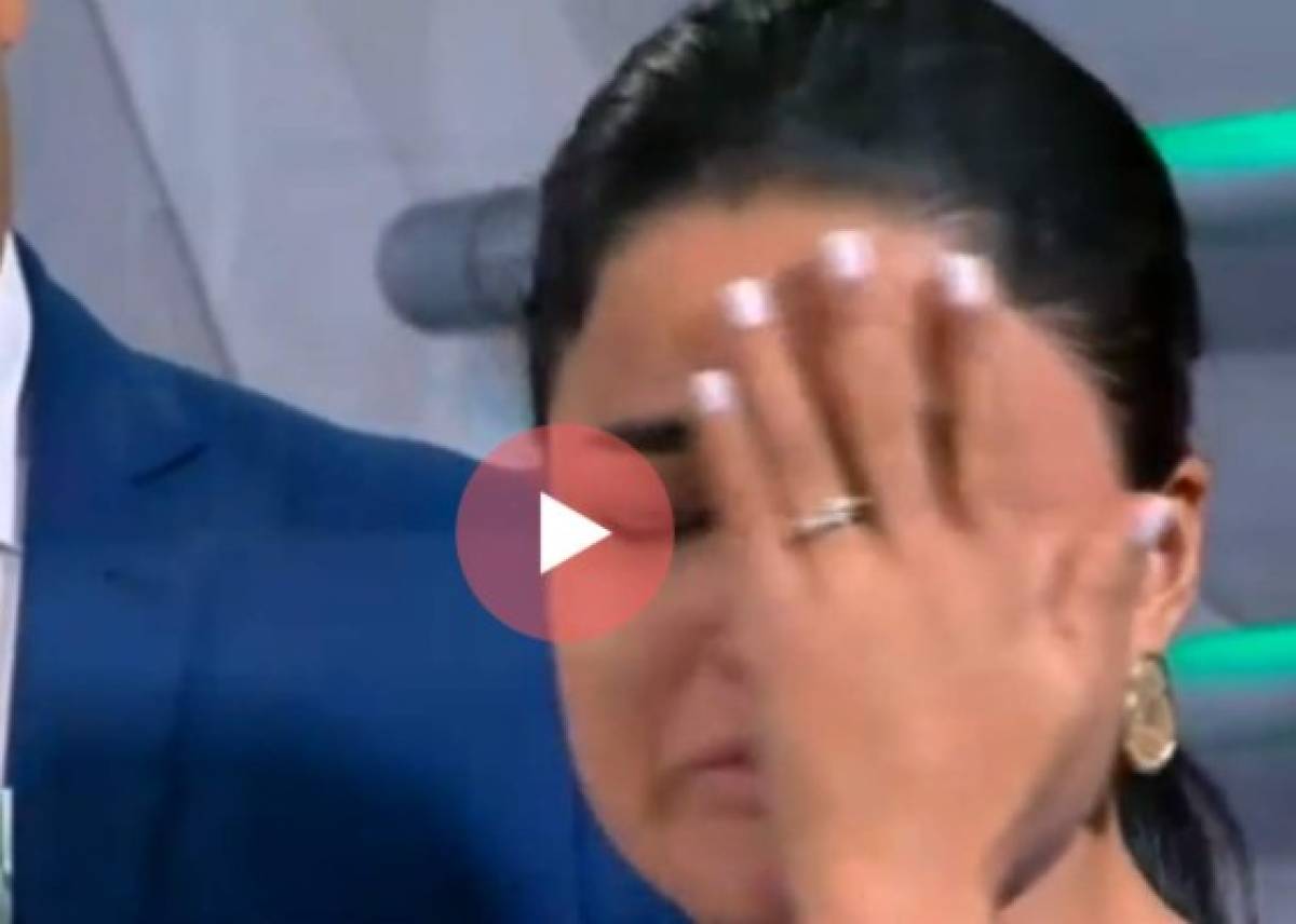 Ariela Cáceres se derrumba en llanto en pleno set de televisión tras la muerte de Igor Padilla